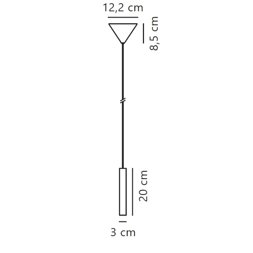 Nordlux - LED Stmívatelný lustr na lanku OMARI LED/4,4W/230V bílá