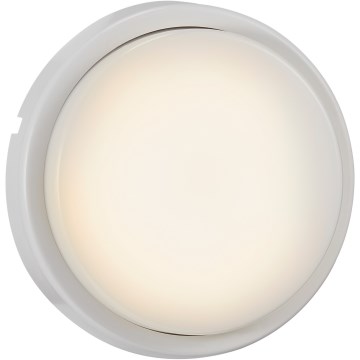 Nordlux - LED Venkovní nástěnné svítidlo CUBA LED/6,5W/230V IP54 pr. 17,5 cm bílá