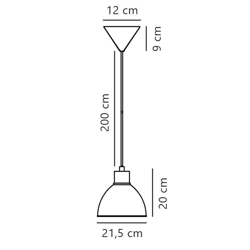 Nordlux - Lustr na lanku POP 1xE27/40W/230V béžová