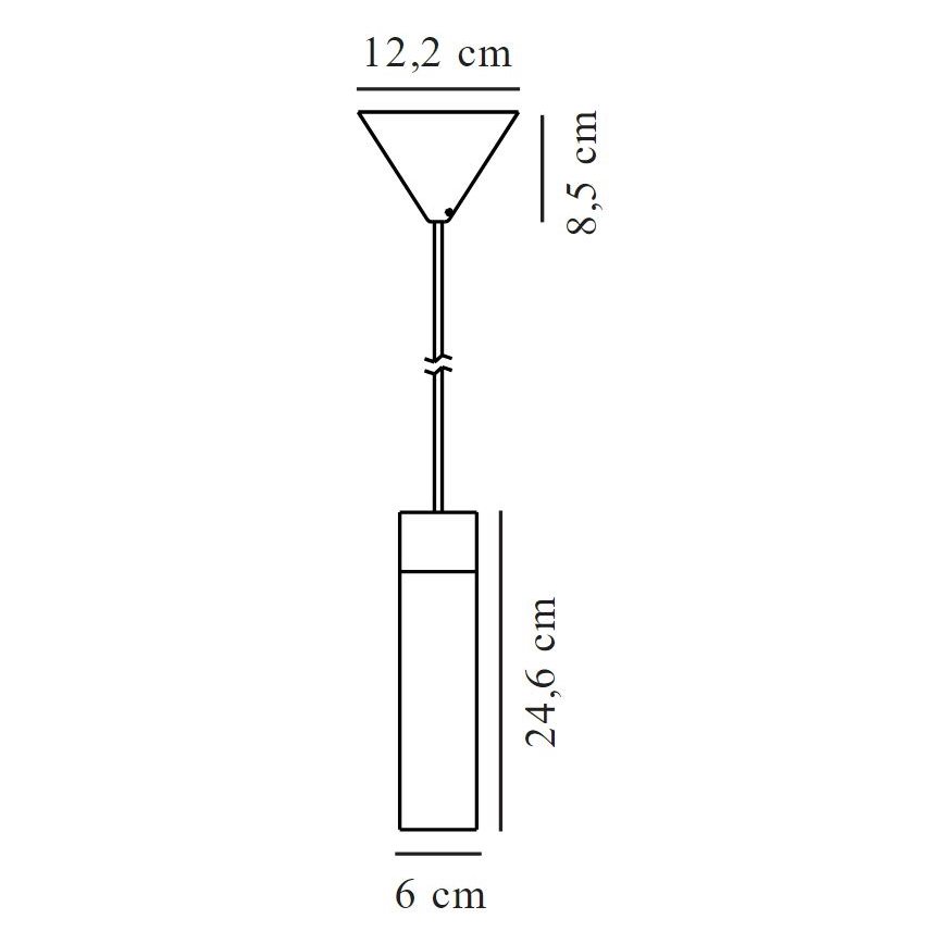 Nordlux - Lustr na lanku TILO 1xGU10/15W/230V černá