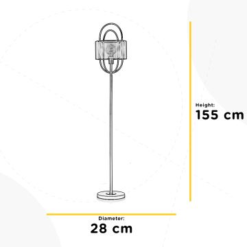 ONLI - Stojací lampa QUOKKA 1xE27/22W/230V