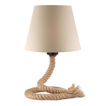 ONLI - Stolní lampa CORDA 1xE27/22W/230V 32 cm béžová