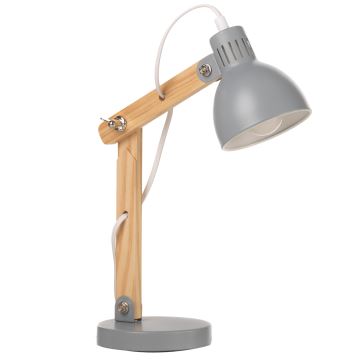 ONLI - Stolní lampa NORA 1xE14/6W/230V šedá