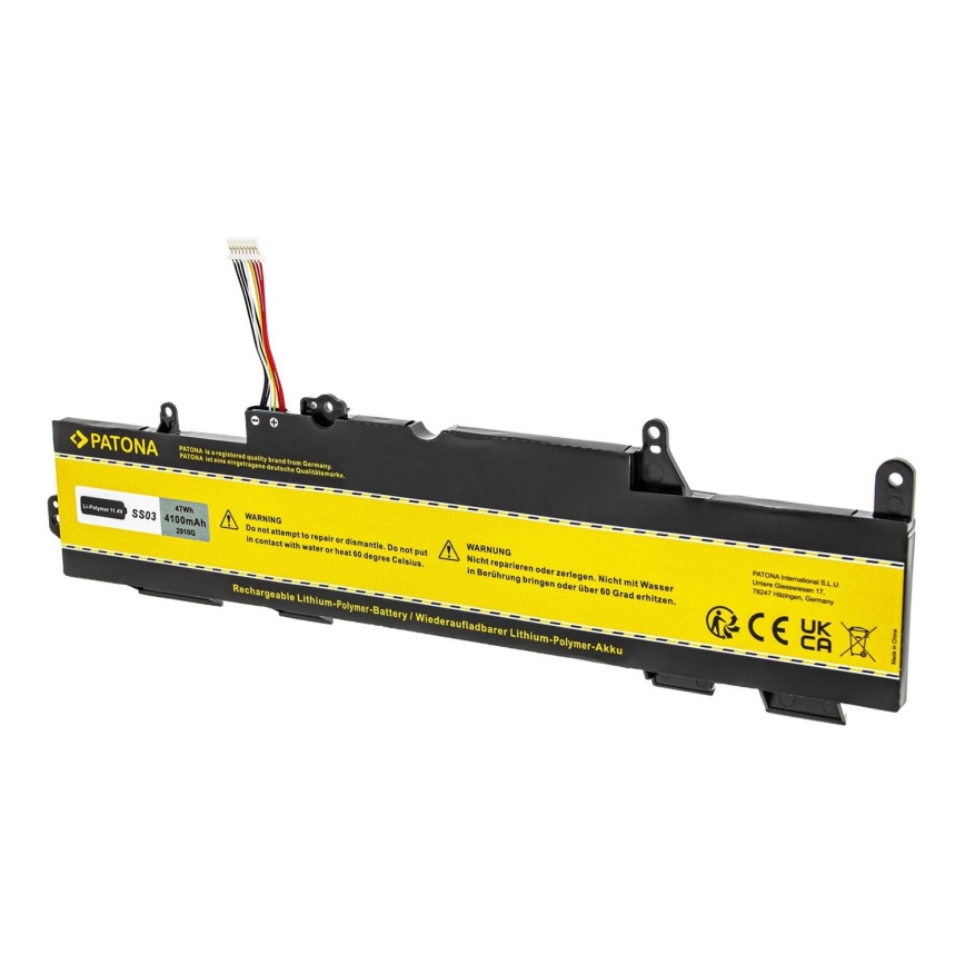 PATONA - Aku HP 840 G5/G6 4100mAh Li-Pol 11,55V SS03XL