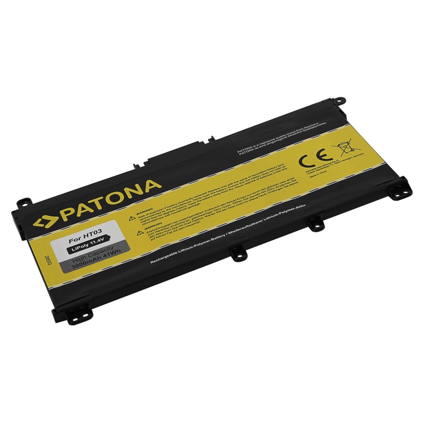 PATONA - Aku HP Pavilion X360 14-BA serie 3400mAh Li-Pol 11,55V BK03 / BK03XL