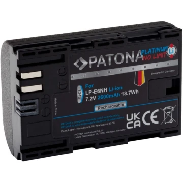 PATONA - Baterie Aku Canon LP-E6NH 2400mAh Li-Ion Platinum EOS R5/R6