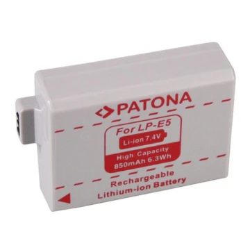 PATONA - Baterie Canon LP-E5 850mAh Li-Ion