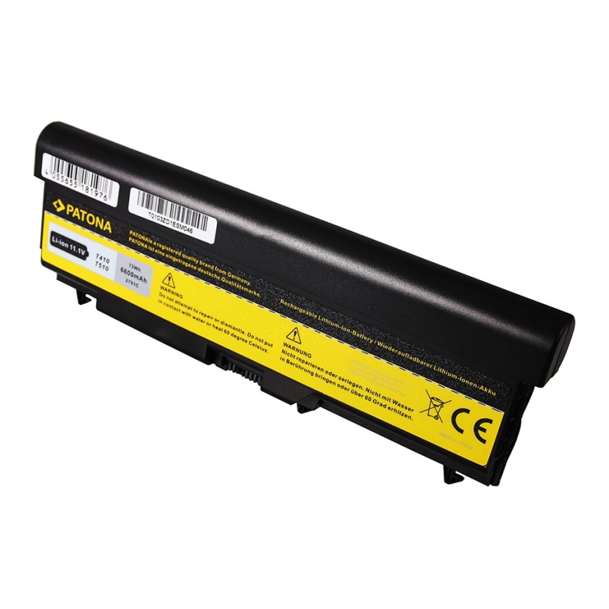 PATONA - Baterie LENOVO ThinkPad E40 E50 6600mAh Li-Ion 10,8V