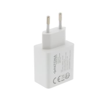 PATONA - Nabíjecí adaptér Power delivery 35W 2xUSB-C -PD 3.0