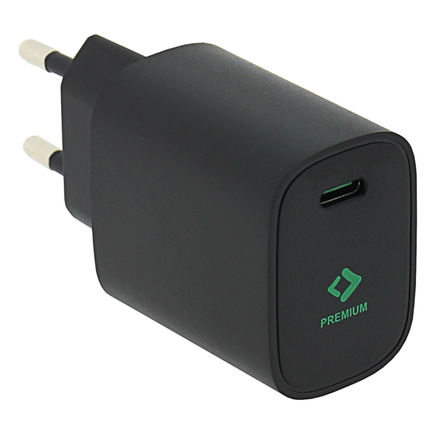 PATONA - Nabíjecí adaptér USB-C Power delivery 20W/230V černá