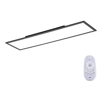 Paul Neuhaus 16533-16-O - LED Stmívatelný přisazený panel FLAT LED/24W/230V 2700-5000K černá + dálkové ovládání