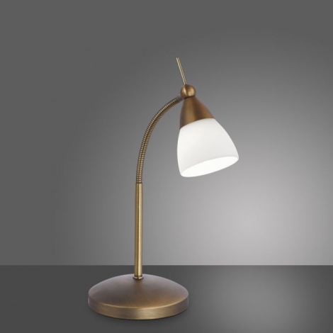 Paul Neuhaus 4001-11 - LED Stmívatelná dotyková stolní lampa PINO 1xG9/3W/230V mosaz