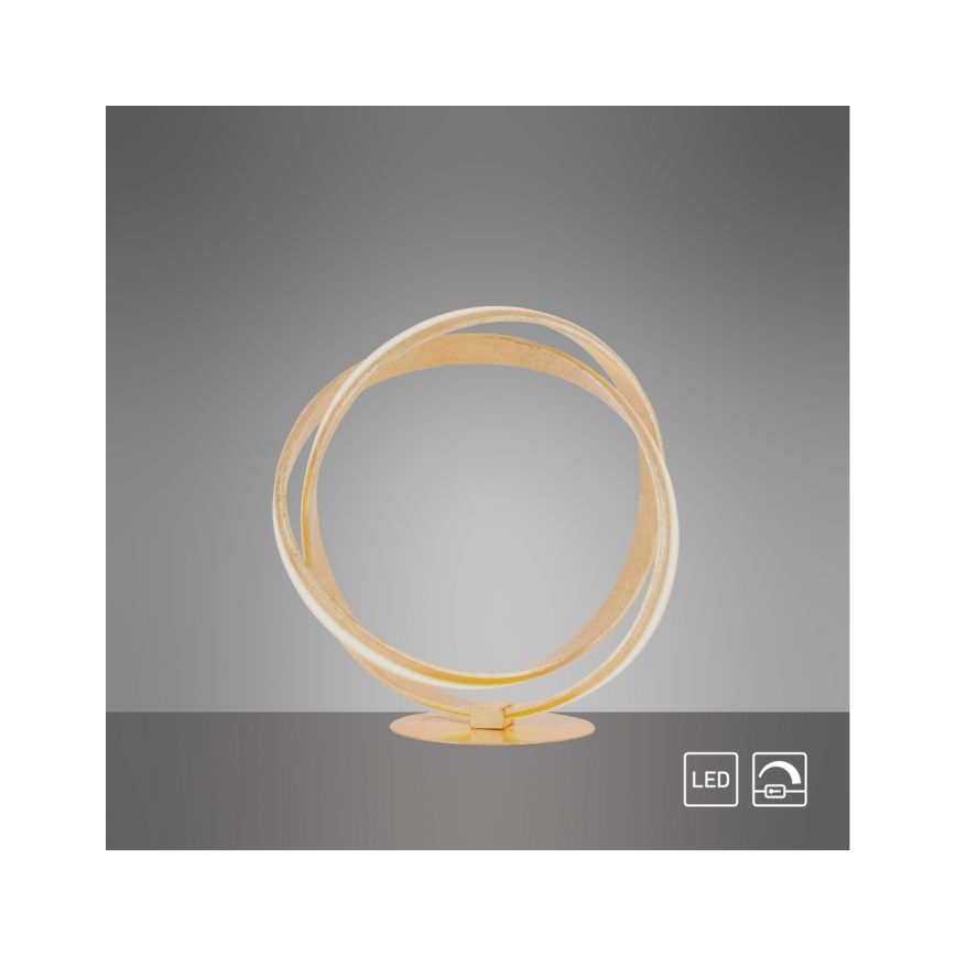 Paul Neuhaus 4531-12 - LED Stmívatelná stolní lampa MELINDA LED/18W/230V zlatá