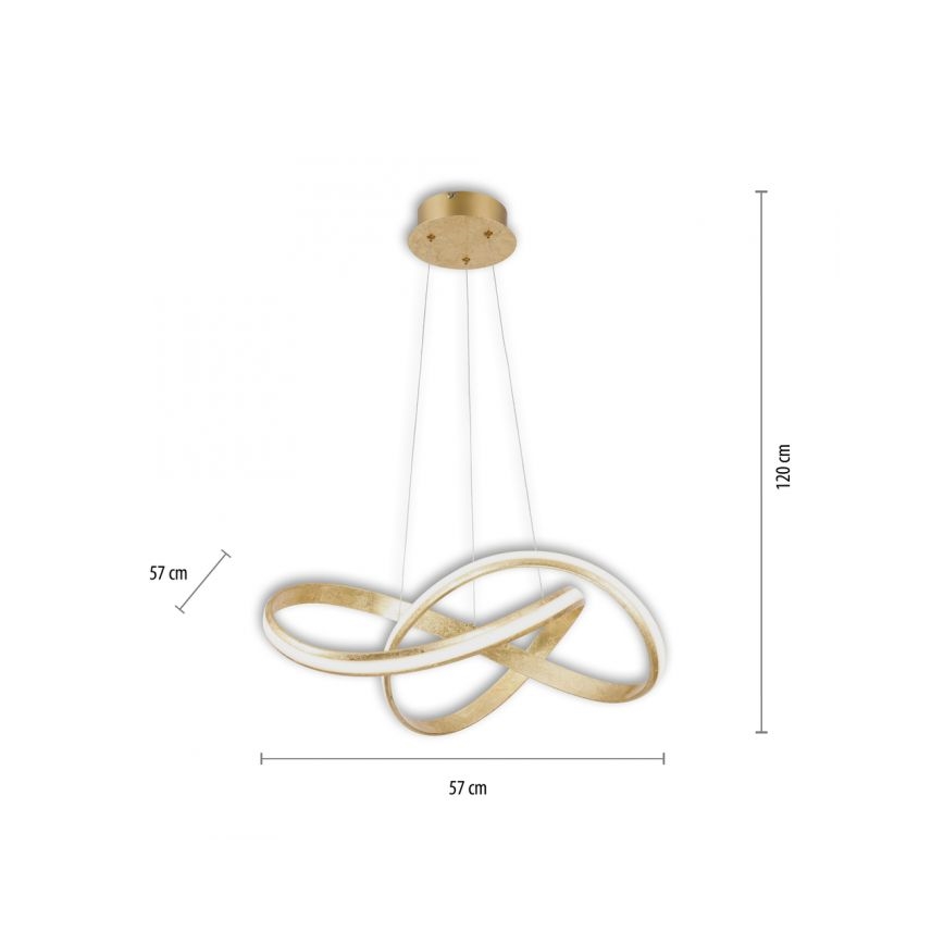 Paul Neuhaus 8291-12 - LED Stmívatelný lustr na lanku MELINDA LED/30W/230V