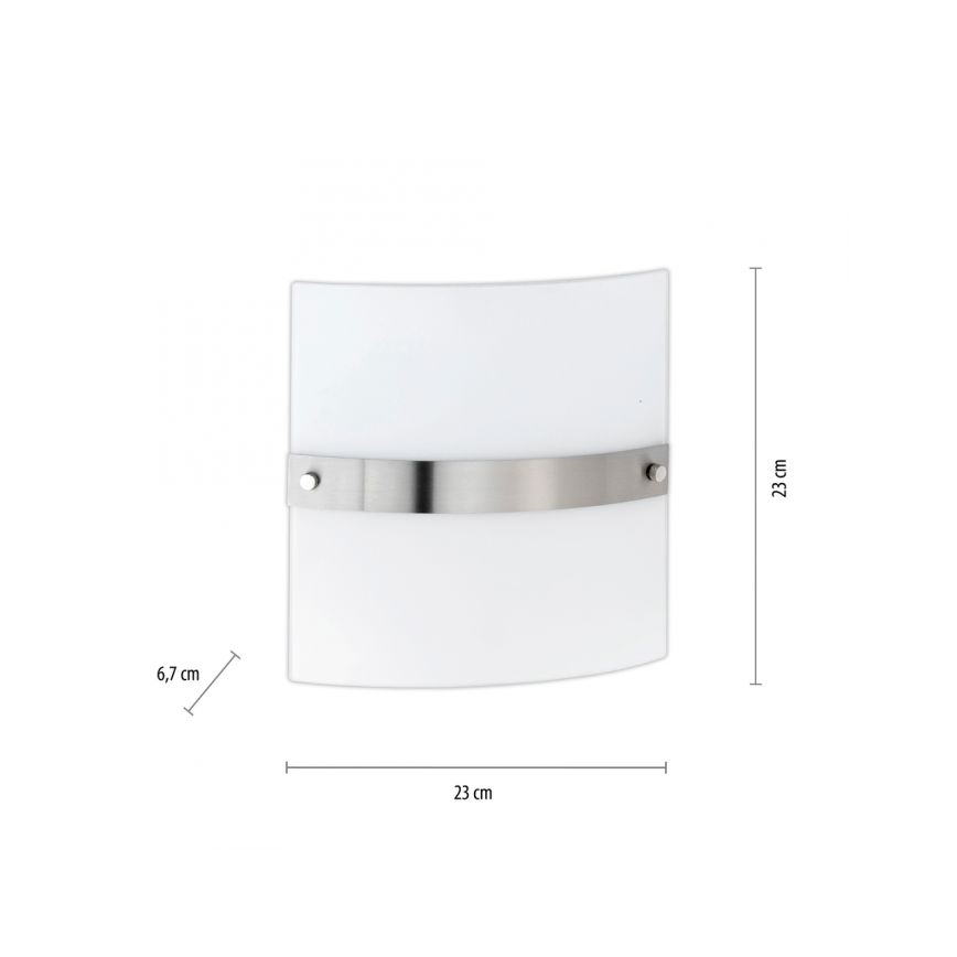 Paul Neuhaus 9847-55 - Nástěnné svítidlo SQUARE 2xE14/40W/230V