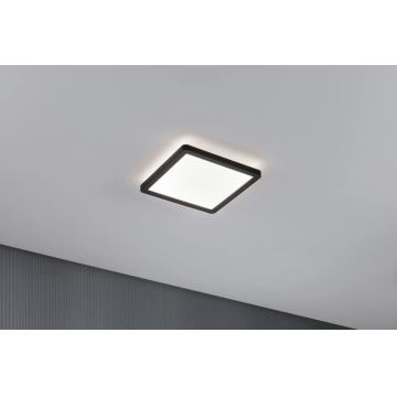 Paulmann 71014 - LED/11,2W Přisazený panel ATRIA 230V 4000K 19x19 cm černá
