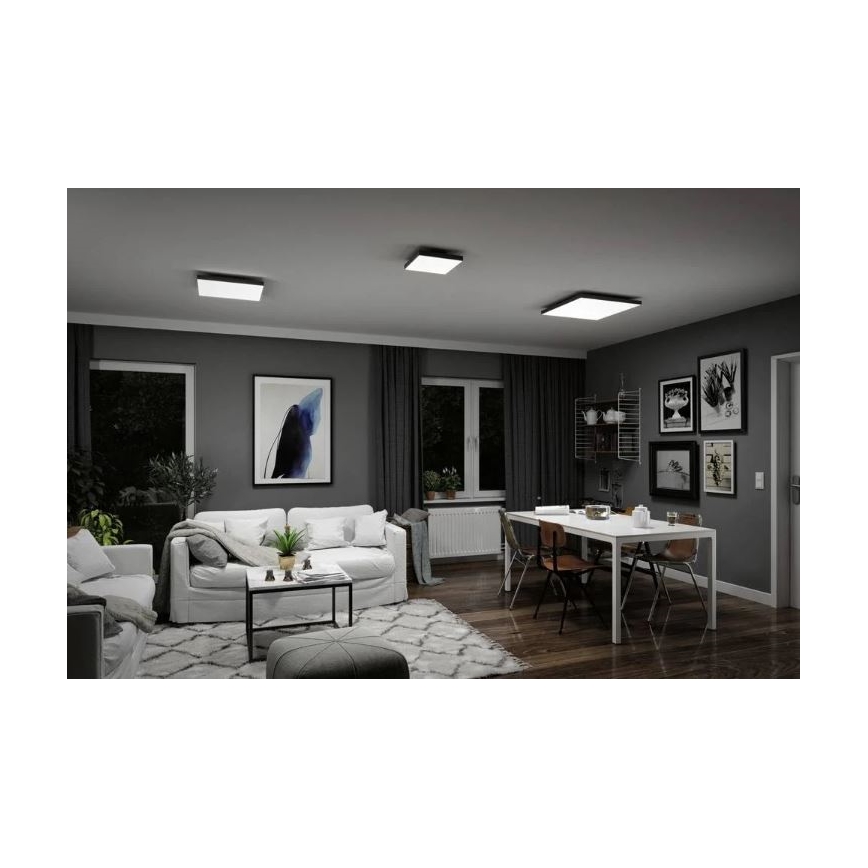 Paulmann 79908 - LED/19W RGBW Stmívatelné stropní svítidlo VELORA 230V 3000-6500K + dálkové ovládání