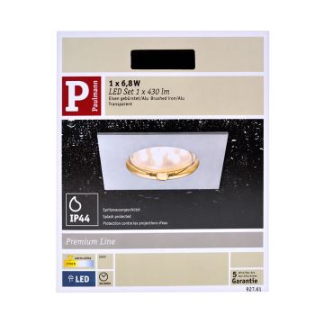 Paulmann 92761 - LED Koupelnové podhledové svítidlo COIN LED/6,8W/230V IP44