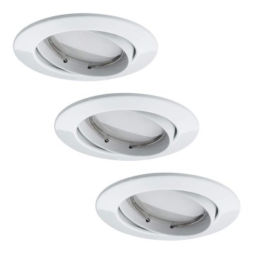 Paulmann 92775 - SADA 3xLED/6,8W Koupelnové podhledové svítidlo PREMIUM LINE 230V