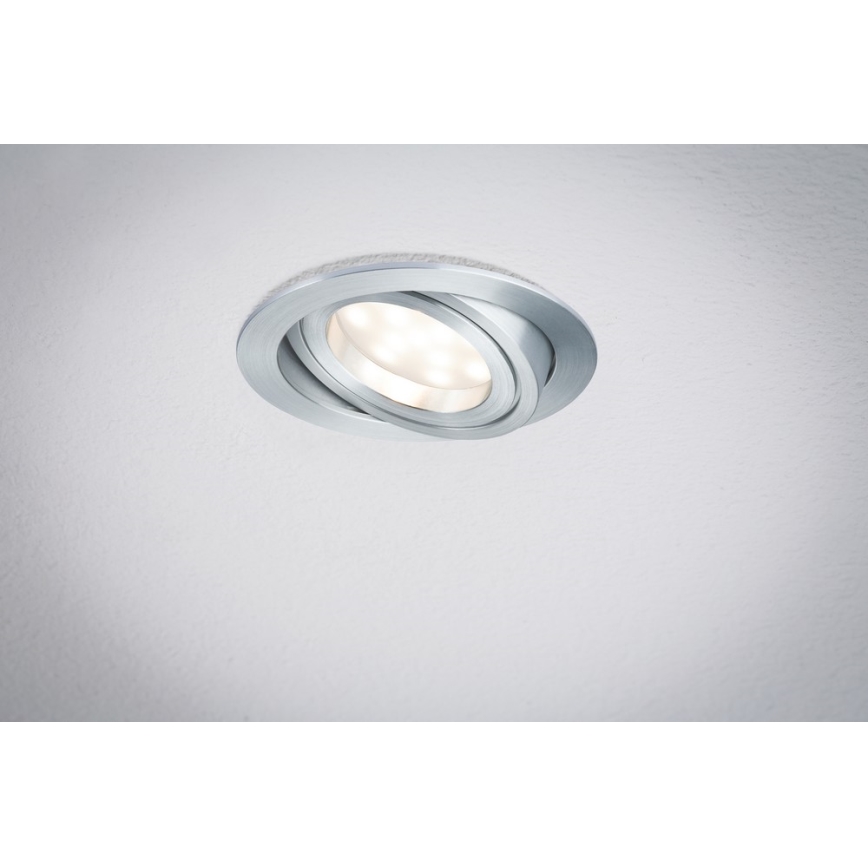 Paulmann 92832 - LED/7W Koupelnové podhledové svítidlo COIN 230V