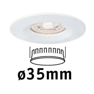 Paulmann 94298 - LED/4W IP44 Koupelnové podhledové svítidlo COIN 230V