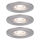 Paulmann 94301 - SADA 3x LED/4W IP44 Koupelnové podhledové svítidlo NOVA 230V