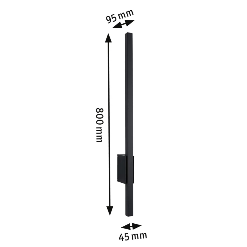 Paulmann 94742 - LED/11,5W IP44 Venkovní nástěnné svítidlo STAN 230V