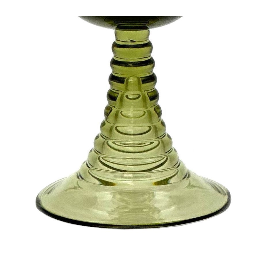 Petrolejová lampa JASMÍNA 50 cm lesní zelená