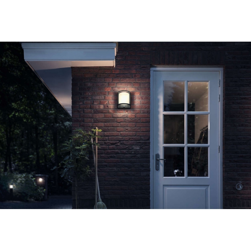 Philips 17392/93/P0 - LED Venkovní nástěnné svítidlo MYGARDEN SAMONDRA IR LED/12W/230V