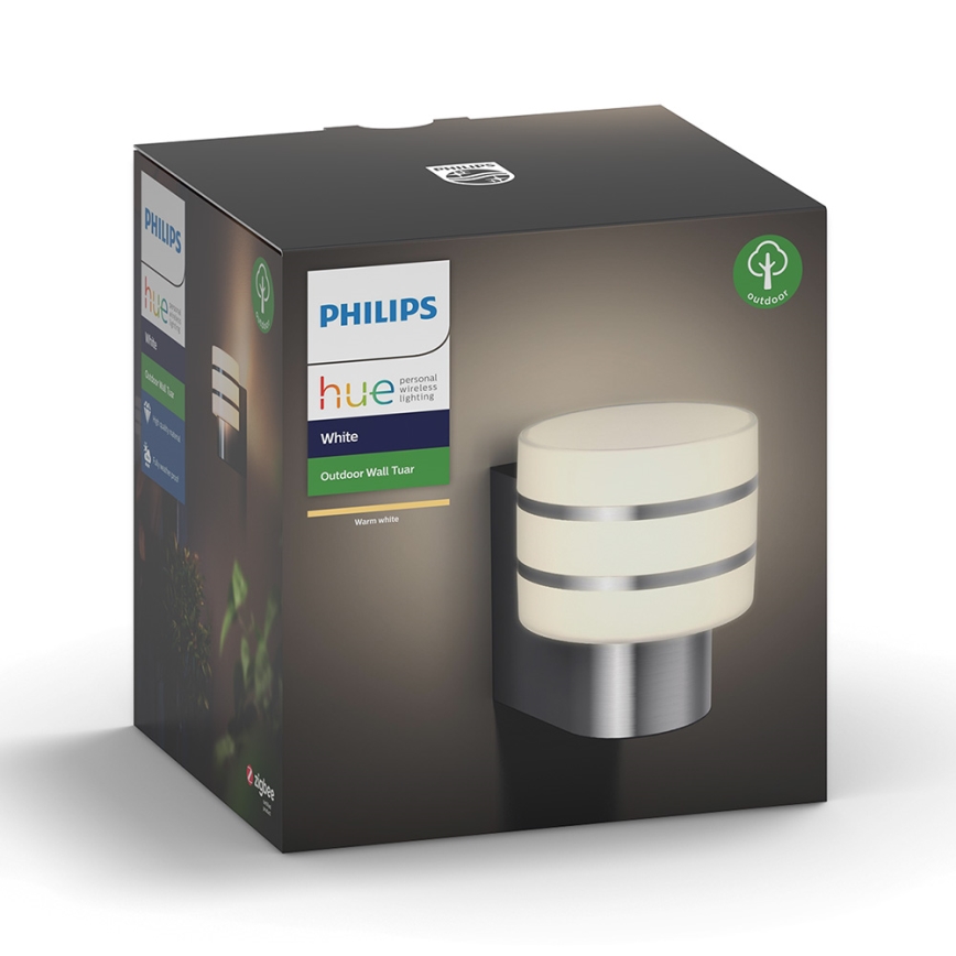 Philips 17404/47/P0 - LED Stmívatelné venkovní nástěnné svítidlo HUE TUAR 1xE27/9,5W/230V