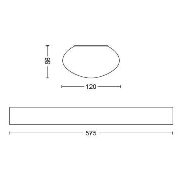 Philips 31248/31/P0 - LED Technické svítidlo AQUALINE LED/24W/230V IP65