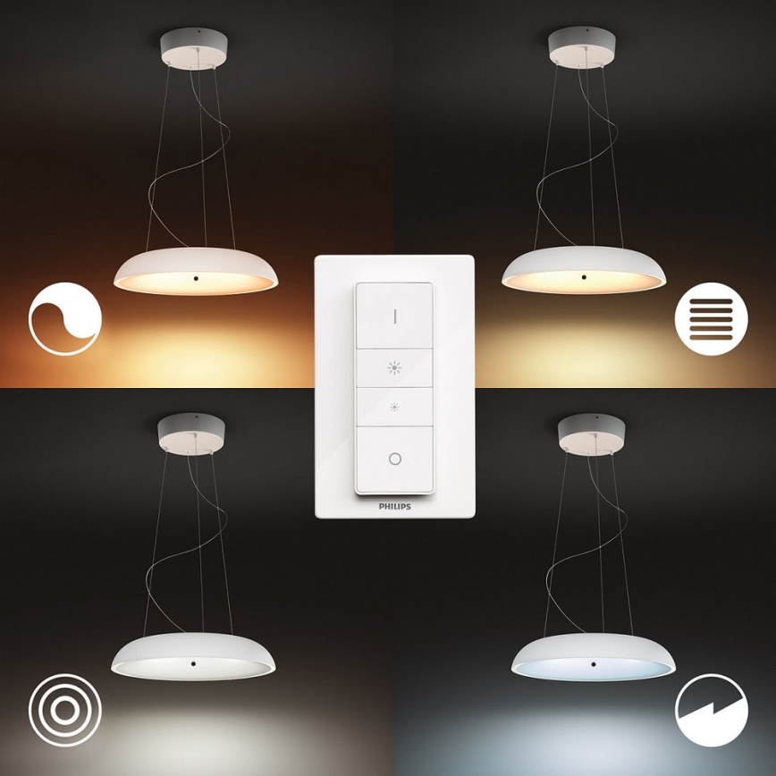 Philips - LED Stmívatelný lustr na lanku Hue AMAZE LED/39W/230V + DO