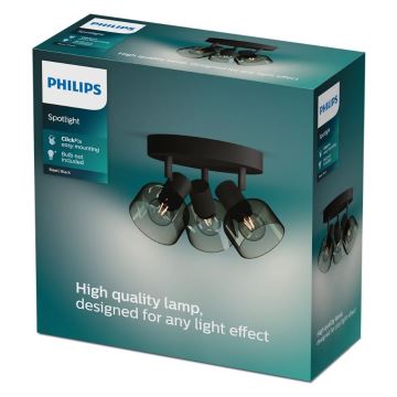 Philips - Bodové svítidlo SLEET 3xE14/25W/230V
