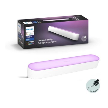 Philips - LED RGB Stmívatelná stolní lampa Hue PLAY LED/6W/230V bílá