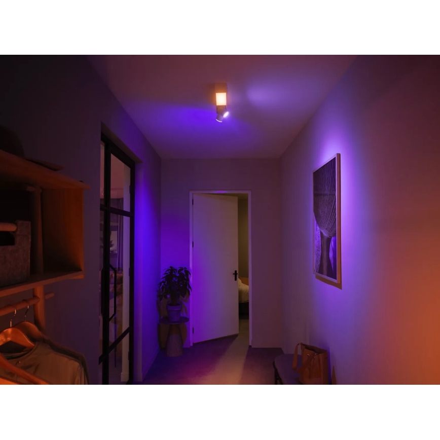 Philips - LED RGBW Stmívatelné bodové svítidlo Hue CENTRIS 2xGU10/4,2W/230V+ LED/11W