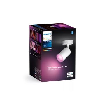 Philips - LED RGBW Stmívatelné bodové svítidlo Hue FUGATO 1xGU10/4,2W/230V 2000-6500K bílá