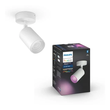 Philips - LED RGBW Stmívatelné bodové svítidlo Hue FUGATO 1xGU10/5,7W/230V