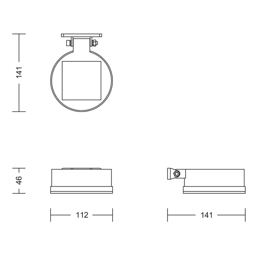 Philips - LED Solární nástěnné svítidlo VYNCE LED/1,5W/3,7V IP44