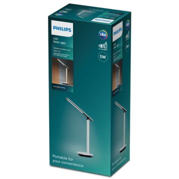 Philips - LED Stmívatelná dotyková stolní lampa ROCK LED/5W/5V 1800mAh