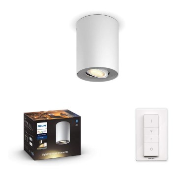 Philips - LED Stmívatelné bodové svítidlo Hue PILLAR 1xGU10/5W/230V + dálkové ovládání