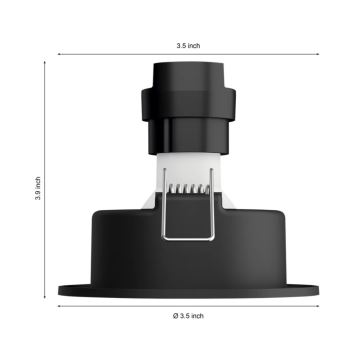 Philips - LED Stmívatelné podhledové svítidlo Hue MILLISKIN 1xGU10/4,2W/230V 2200-6500K bílá