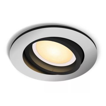 Philips - LED Stmívatelné podhledové svítidlo Hue MILLISKIN 1xGU10/4,2W/230V 2200-6500K