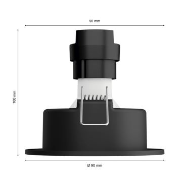 Philips - LED Stmívatelné podhledové svítidlo Hue MILLISKIN 1xGU10/4,2W/230V 2200-6500K