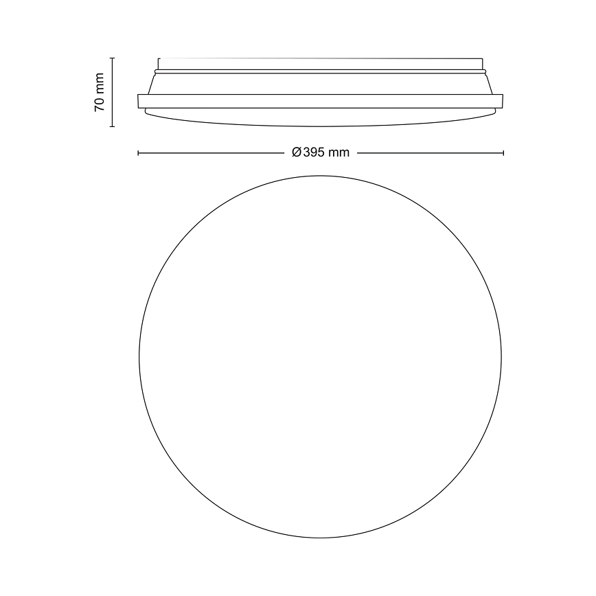 Philips - LED Stmívatelné stropní svítidlo LED/24W/230V 2700-6500K + dálkové ovládání