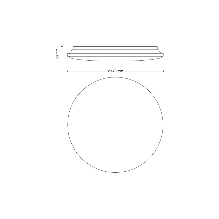 Philips - LED Stmívatelné stropní svítidlo LED/40W/230V 2700-6500K + dálkové ovládání