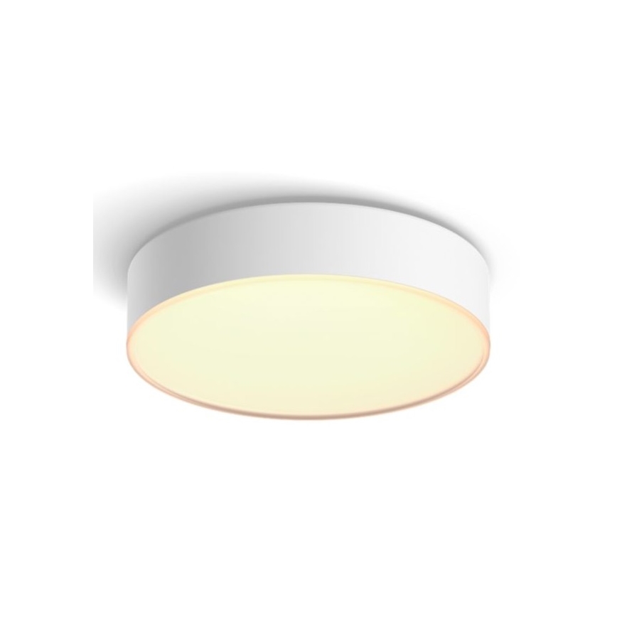 Philips - LED Stmívatelné stropní svítidlo Hue LED/9,6W/230V 2200–6500K pr. 261 mm bílá + dálkové ovládání