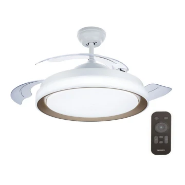 Philips - LED Stropní ventilátor LED/35W/230V 5500/4000/2700K + dálkové ovládání