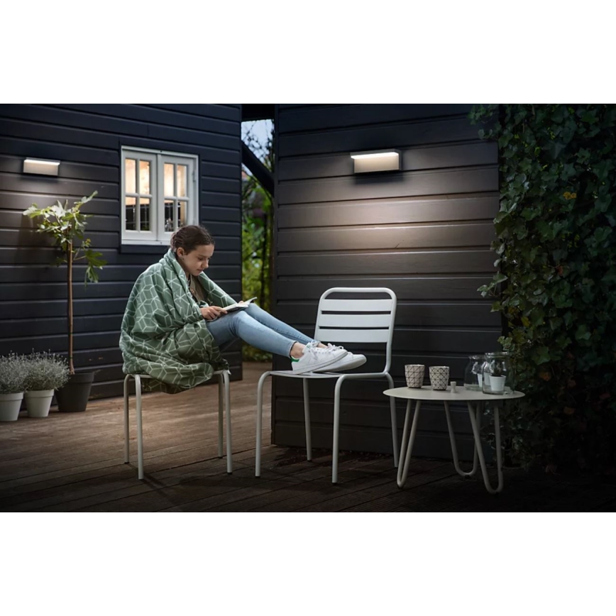 Philips - LED Venkovní nástěnné svítidlo BUSTAN LED/3,8W/230V 4000K IP44