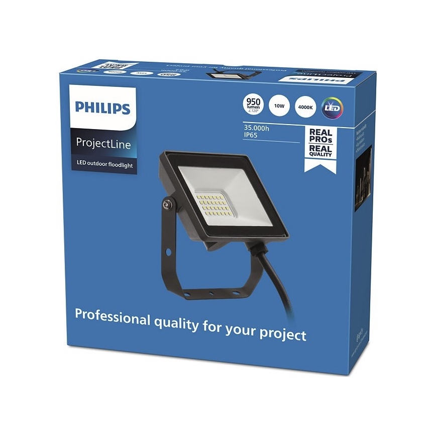 Philips - LED Venkovní reflektor PROJECTLINE LED/10W/230V IP65 4000K