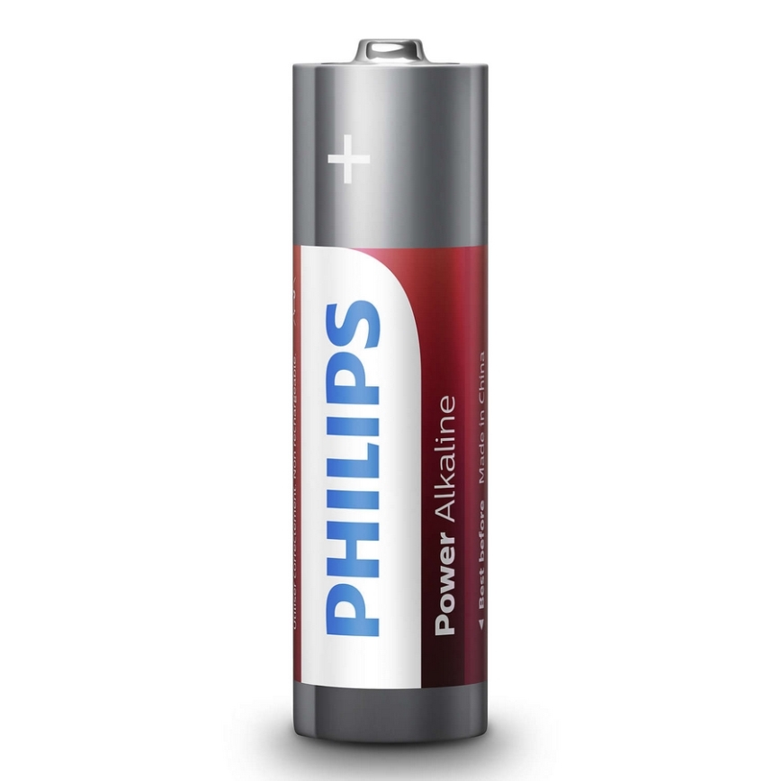 Philips LR6P12W/10 - 12 ks Alkalická baterie AA POWER ALKALINE 1,5V